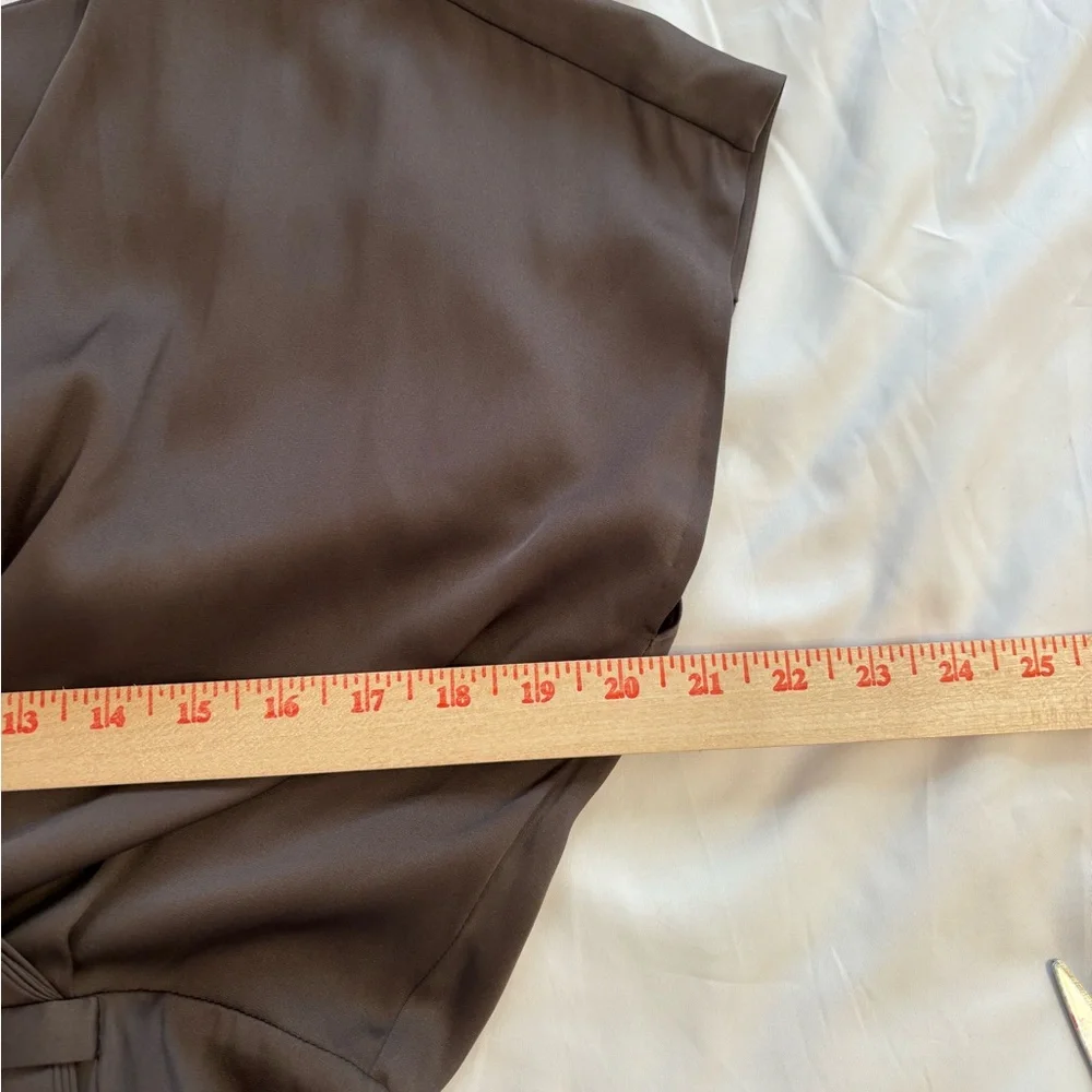 White House Black Market Black Gray Floral Jacquard Jacket Medium - Picture 9 of 9